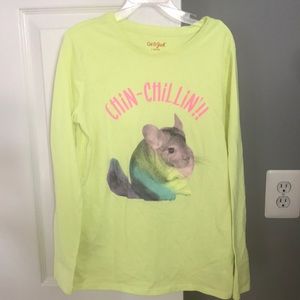Cat and Jack “chin chillin” shirt